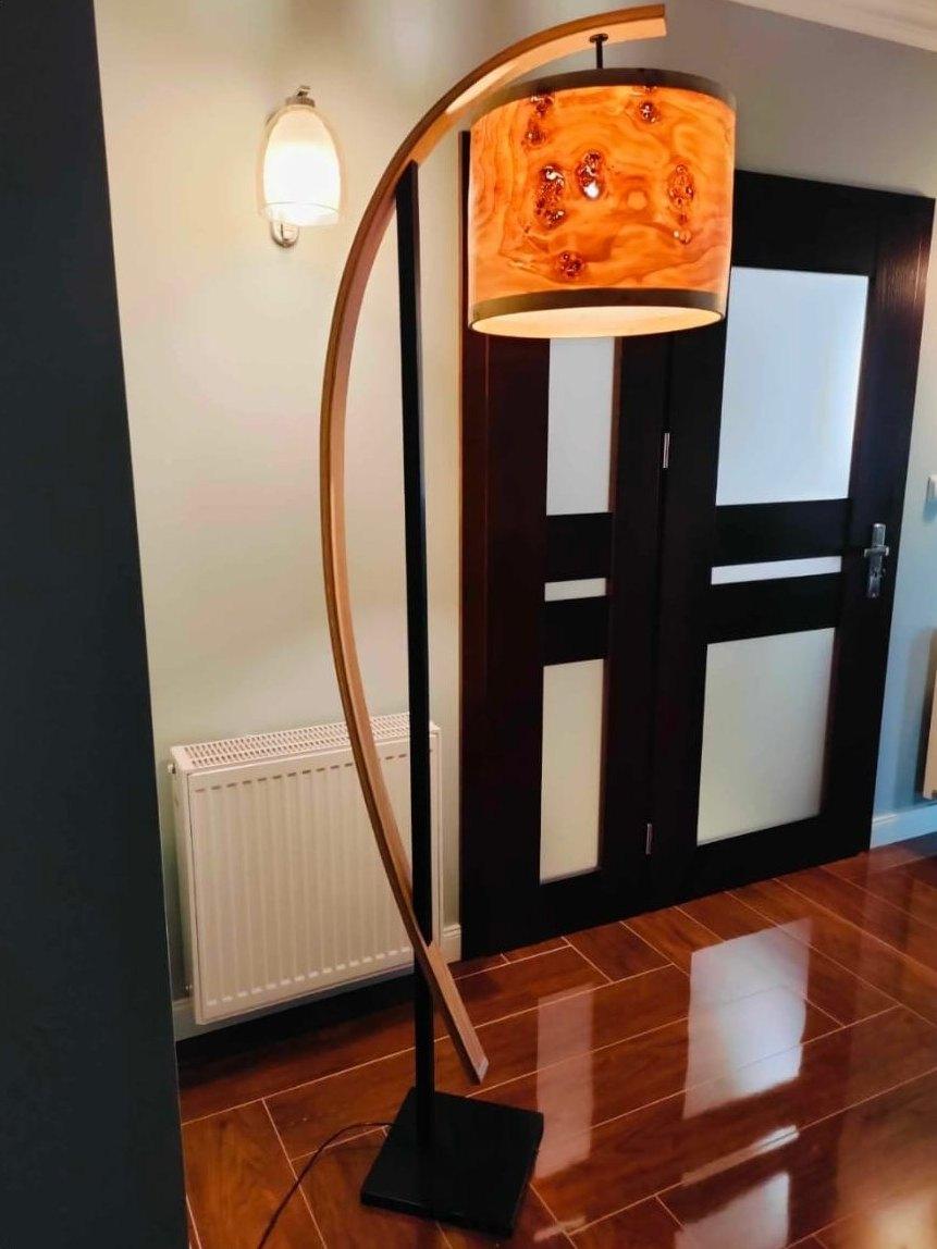 Arc floor lamp